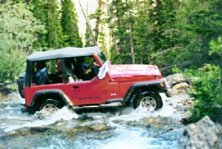 Crossing the second creek