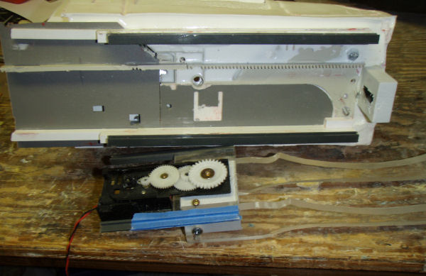 Motor and track
