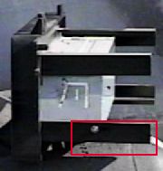Stereo bracket, side view